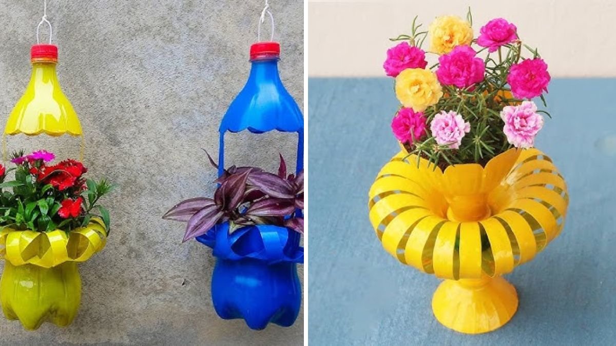Turn Waste Into Wonder: Creative Home Decoration Ideas Using Plastic Bottles