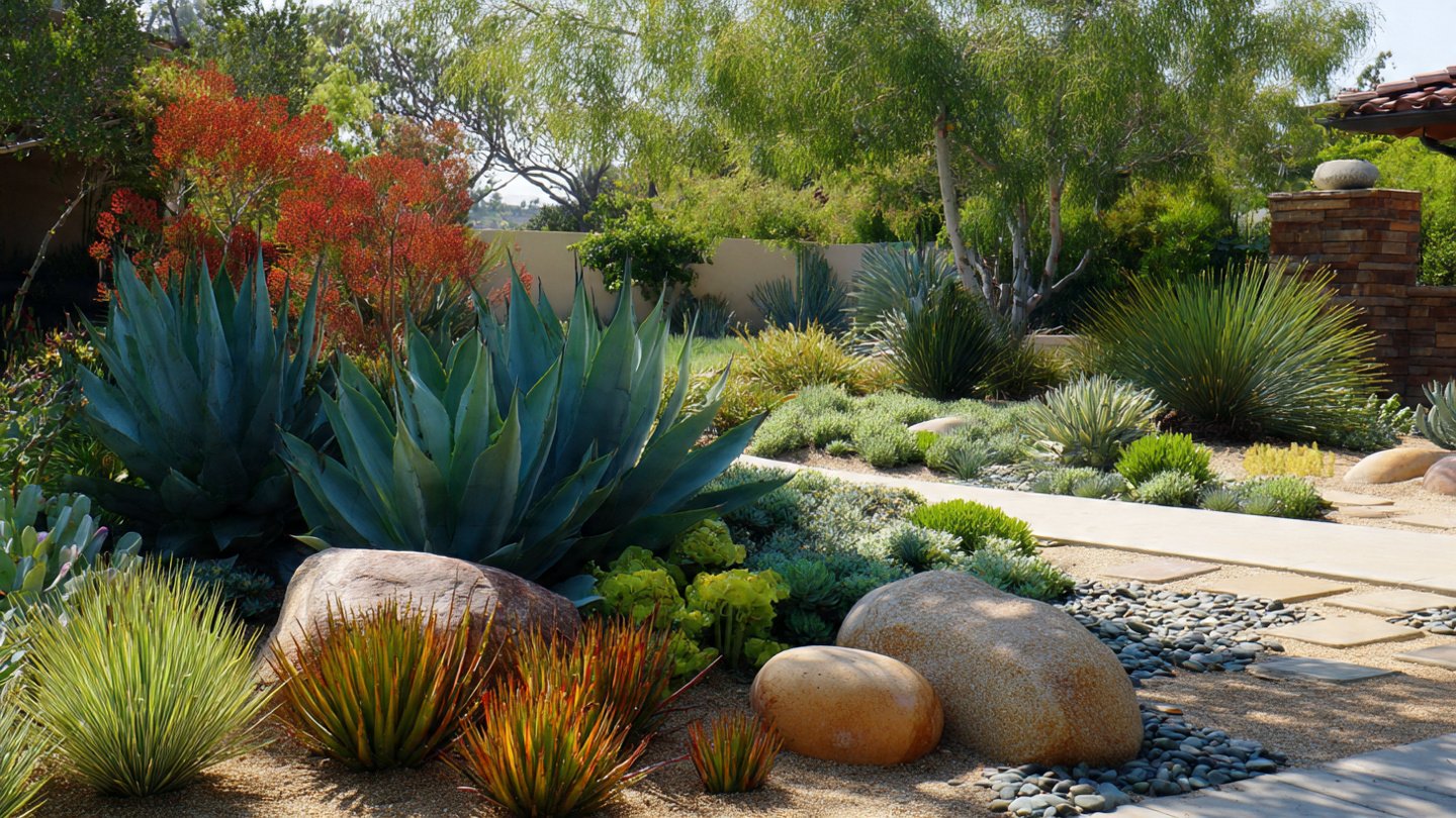 Creating a Contemporary Oasis Using Century Plant in Your Landscape Design