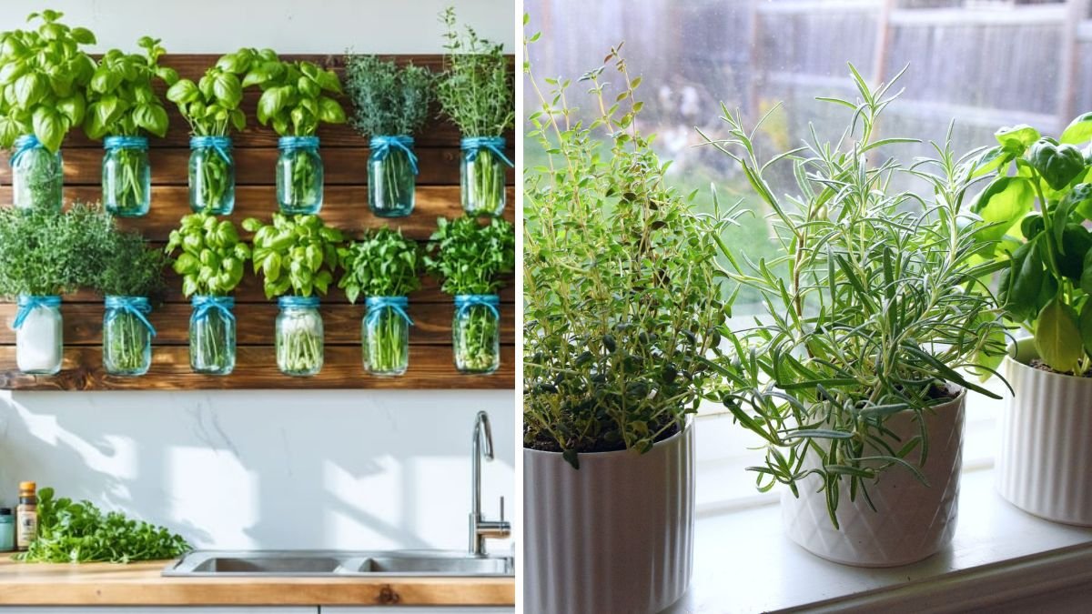 Grow Fresh Flavor Daily: How to Create a Vertical Herb Garden on a Sunny Kitchen Door