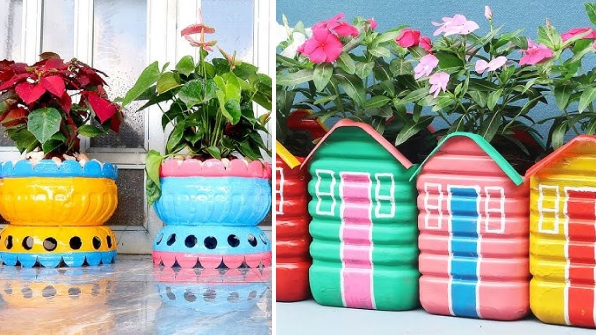 Wonderful Flower Pots: Creative Plastic Bottle Recycling Ideas for Eco-Friendly Gardens