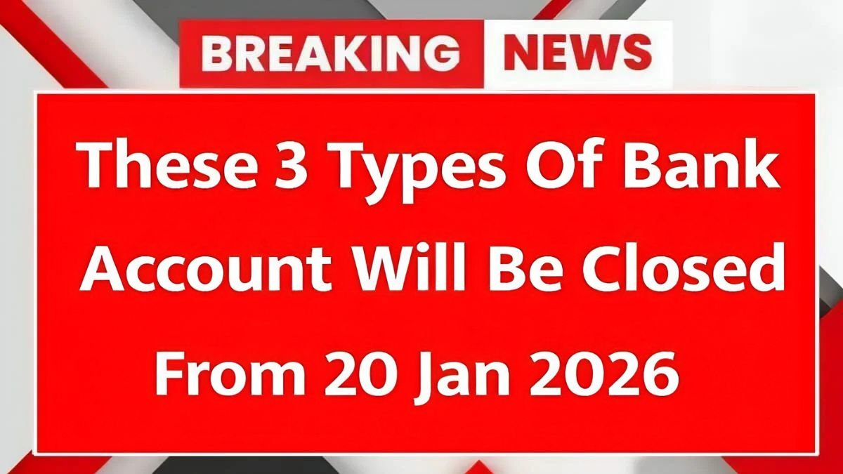 Three Types of Bank Accounts That Will Be Closed from January 20, 2026: New Rules Issued by RBI