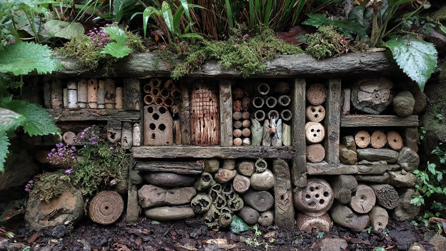 How Can a Bug Hotel Help Your Garden Thrive in Summer Heat?