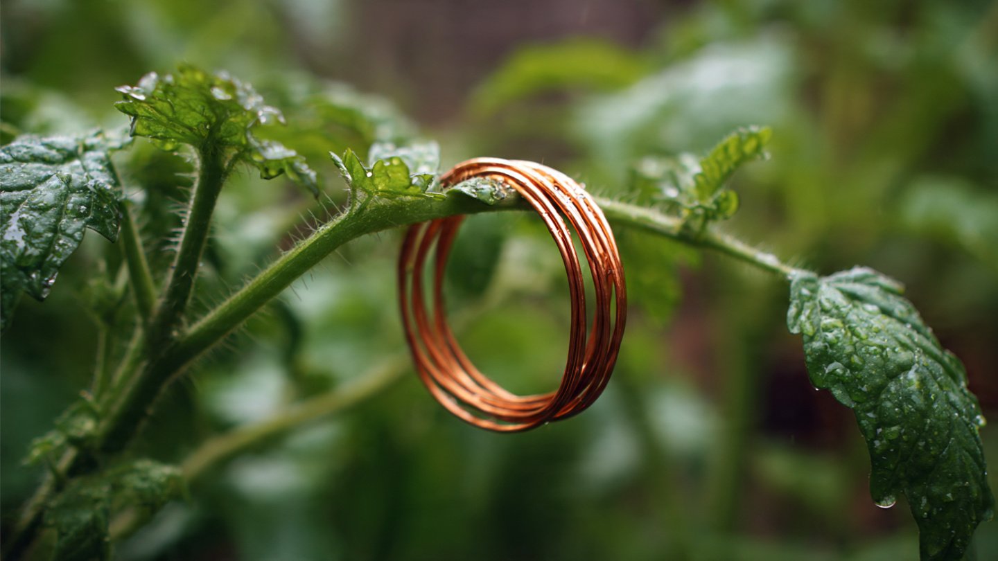 How Can a Copper Wire Loop Transform Your Tomato Plant Growth?