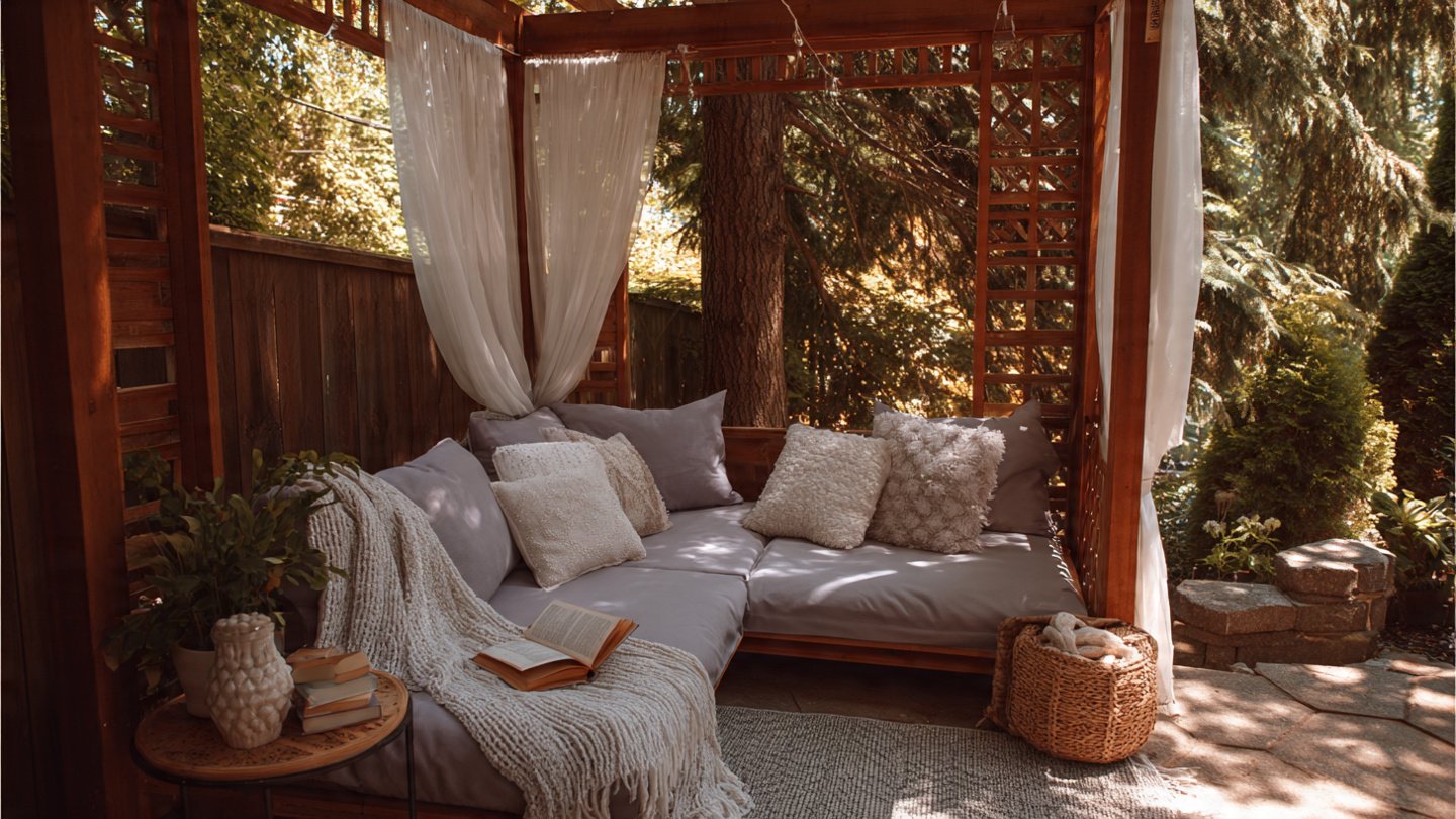 How Can You Create a Cozy Outdoor Reading Nook on a Budget?