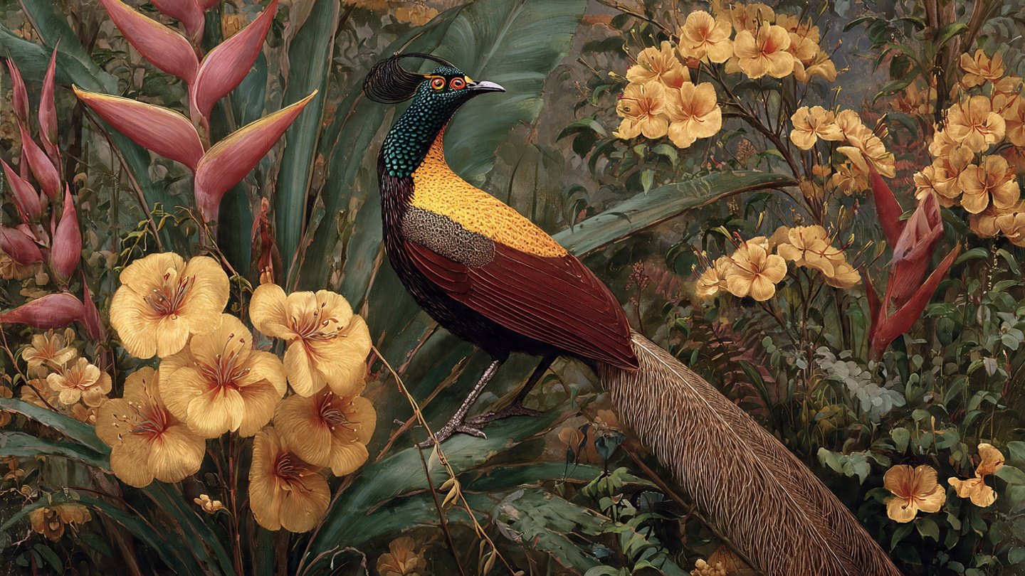 What Happens When You Use a Giant Bird of Paradise to Make a Statement?