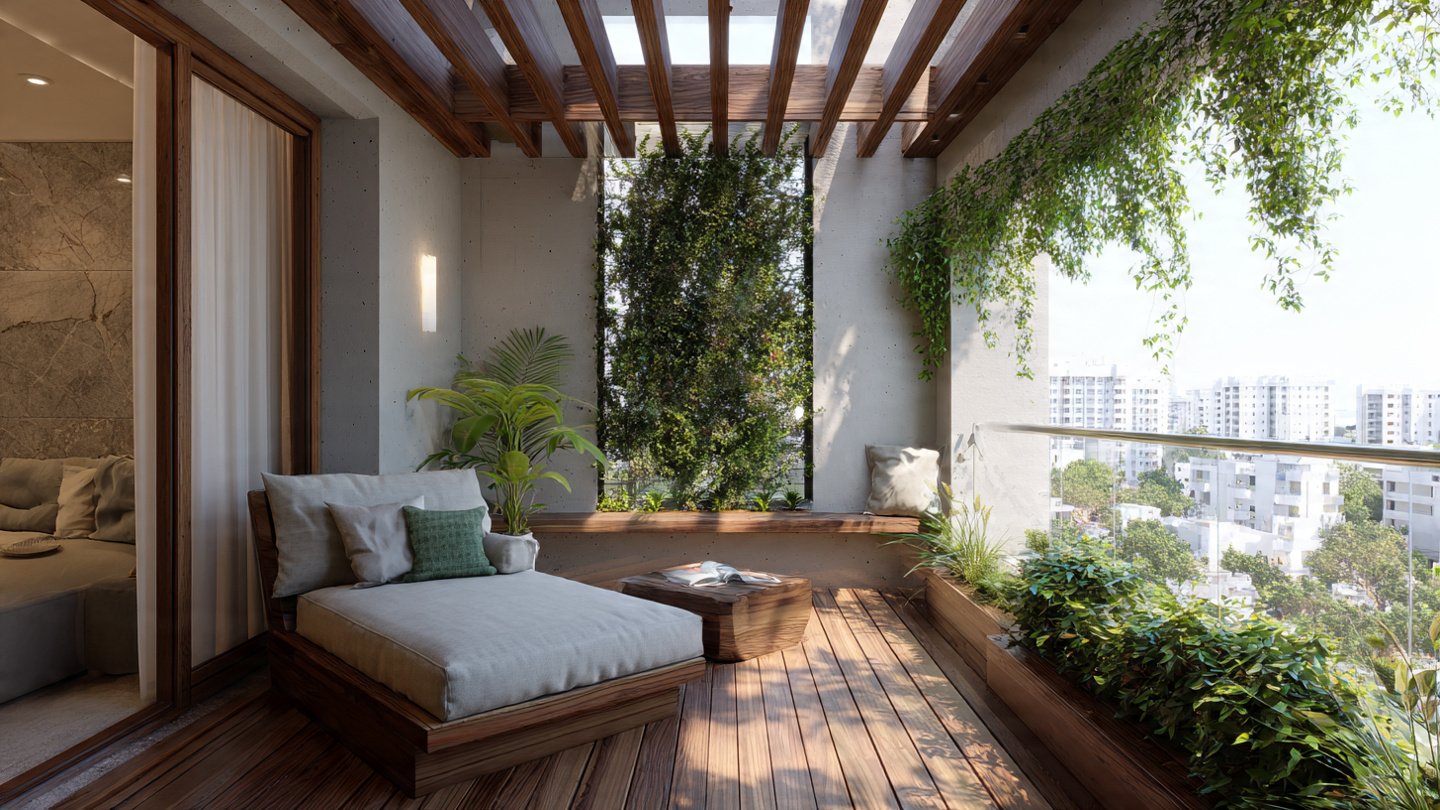 Why Are Vertical Trellises the Key to Transforming Your Balcony into a Private Retreat?