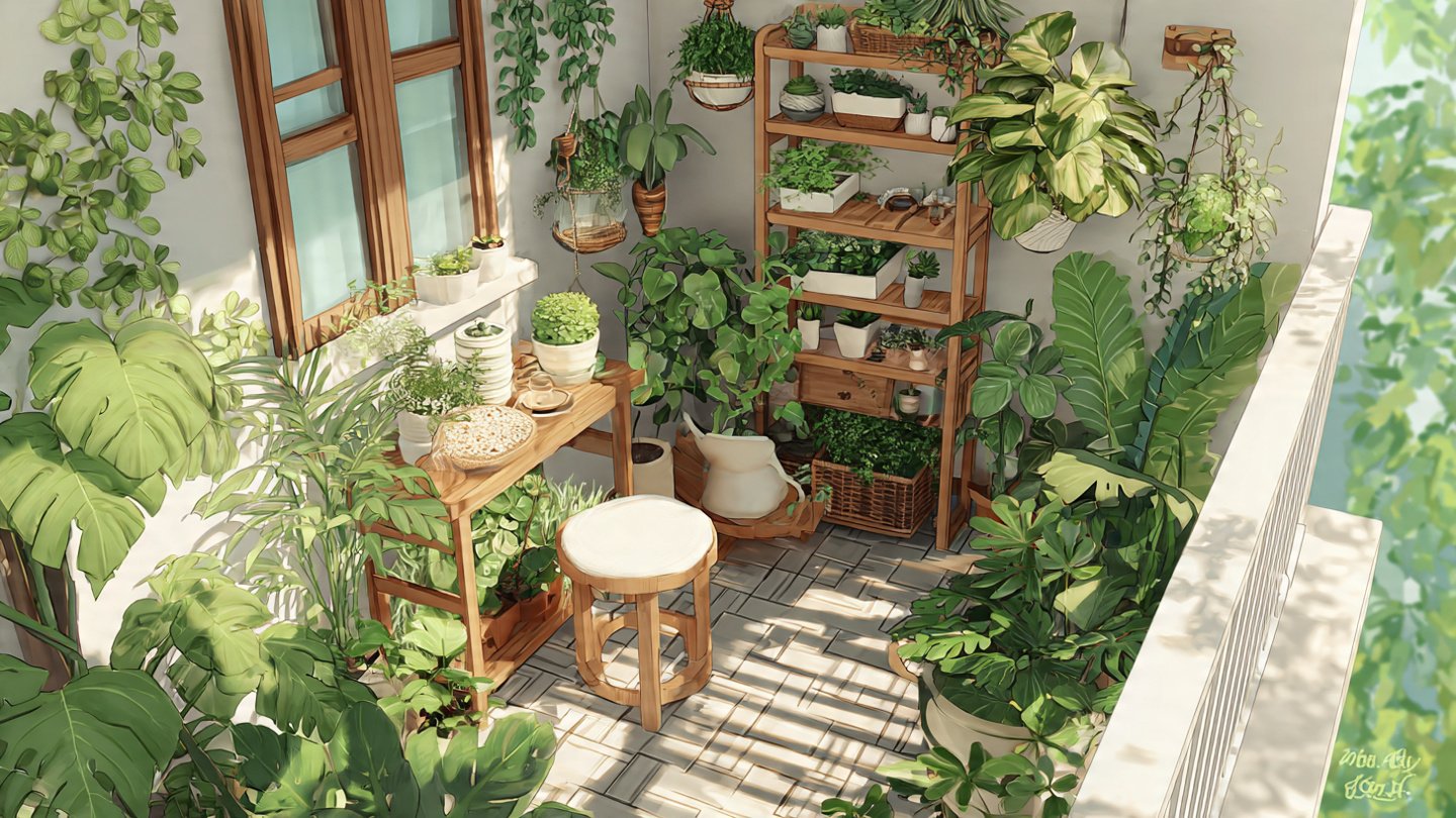 How Can You Transform a Tiny Balcony into a Sprawling Terrace?