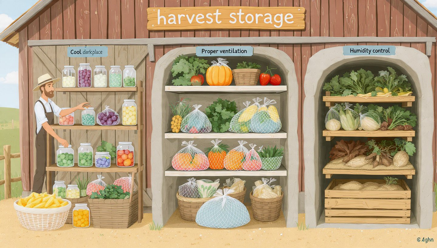 Curious About How to Keep Your Harvest Fresh for Months? Discover the Best Storage Methods!