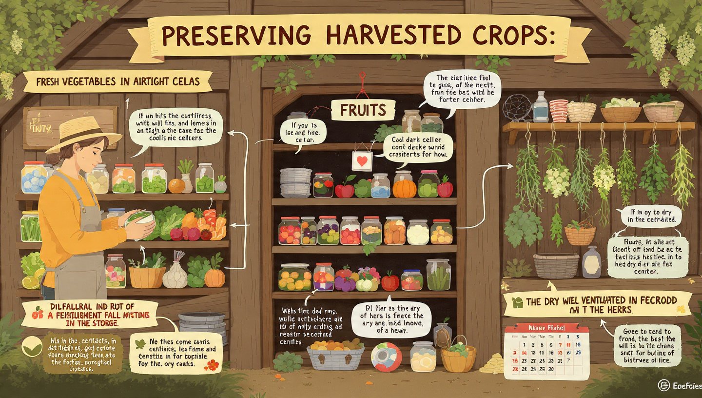 How Can You Keep Your Harvest Fresh for Months with the Best Storage Methods?