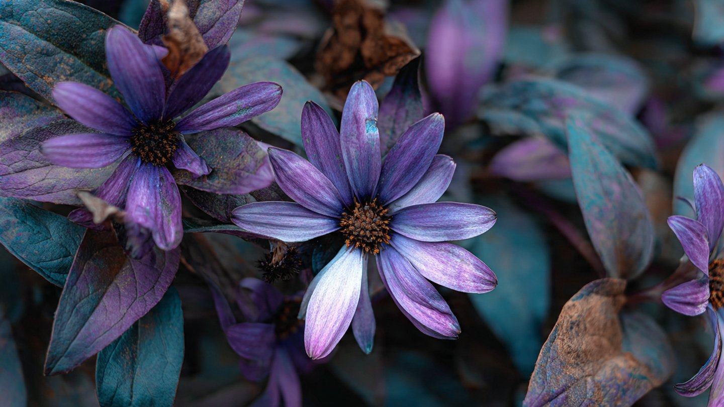 Why Are Your Daisy Leaves Turning Purple This Winter?