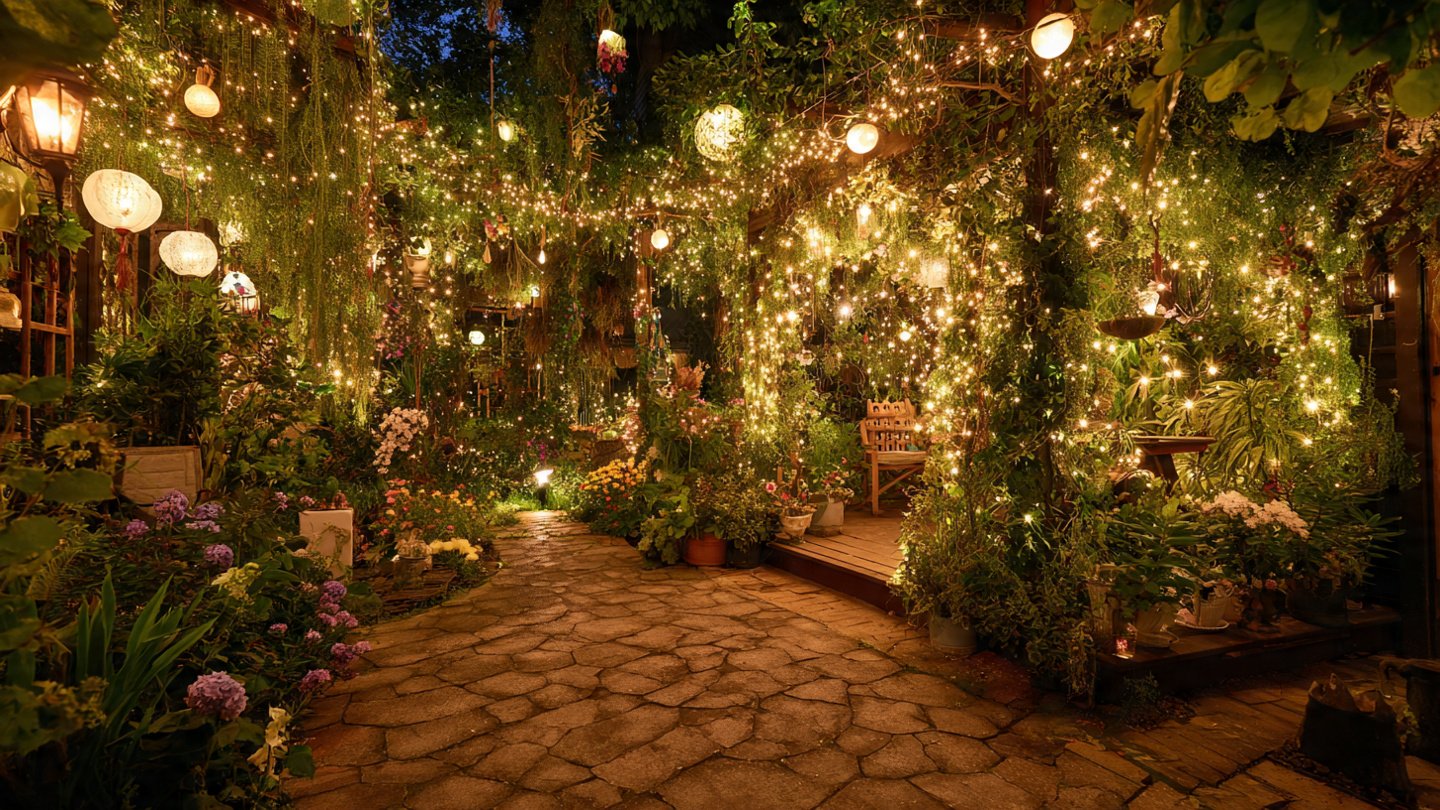 How Can Fairy Lights Transform Your Garden into a Magical Nighttime Oasis?