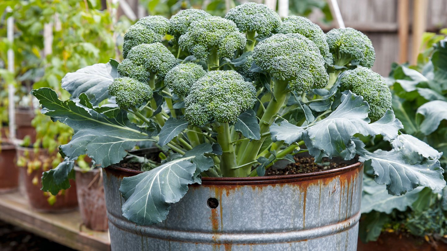 How to Grow Broccoli in 5-Gallon Buckets