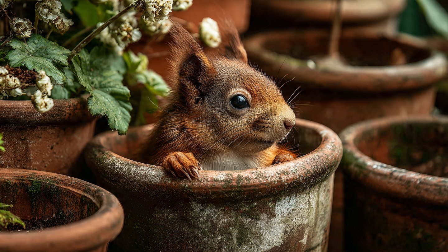 How Can You Stop Squirrels from Digging in Your Flower Pots?
