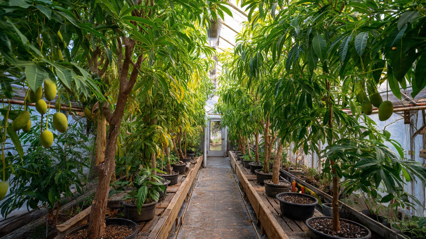 Is It Possible to Successfully Grow Exotic Mangoes in a Greenhouse?